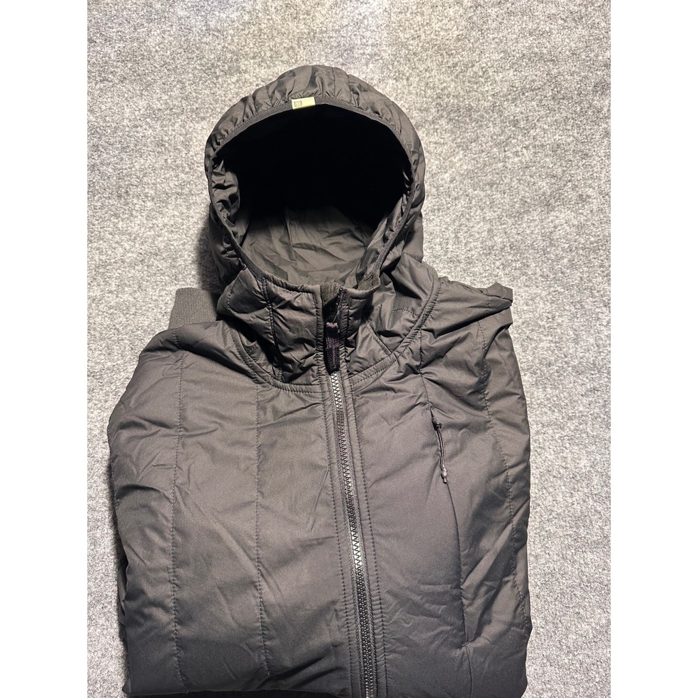 5.11 Tactical Mens Black Quilted Insulated Hooded Jacket Full Zip Size Large